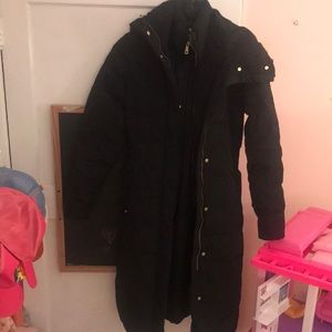 Black Cole Haan winter coat xxs